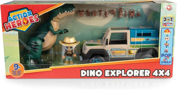 Famosa Action Heroes - Dino Explorer 4 x 4
