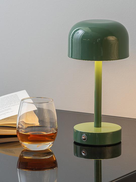 Actual product image Leitmotiv LED Tischlampe JAMES Iron Shine Jungle