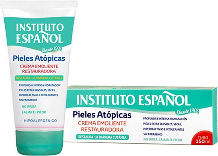 Actual product image Instituto Español PIEL ATÓPICA crema emoliente restauradora 150 ml (Body cream, 150 ml)