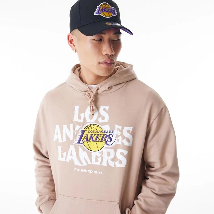 Image du produit New Era weathirt à capuche lo angele laker nba graphic (S)