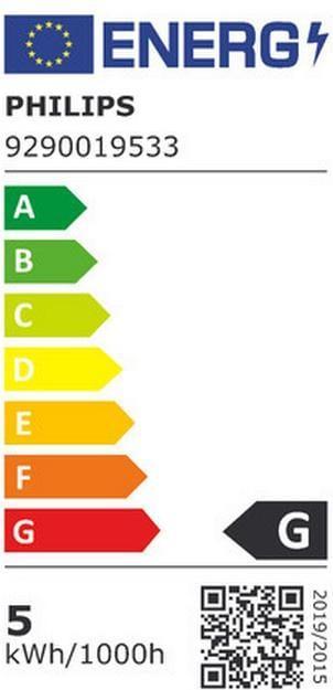 Energy Label Philips Hue Adore Basis BT (1050 lm, GU10)