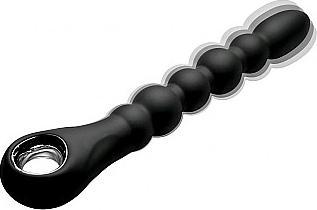Produktbild Master Series Dark Scepter 10x Vibrating Silicone Anal Beads