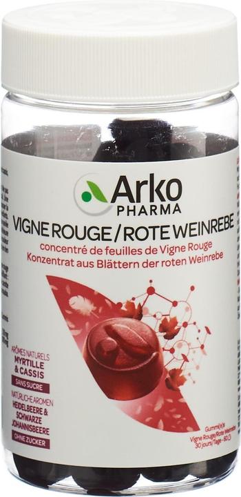 Actual product image Arkopharma Arkogummies Rote Weinrebe (60 Piece, Gummies, 198 g)