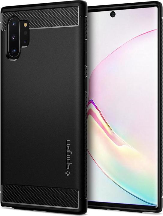 Actual product image Spigen rugged army (Samsung Galaxy Note 10 Plus, Xiaomi Redmi 10 Prime+ 5G)