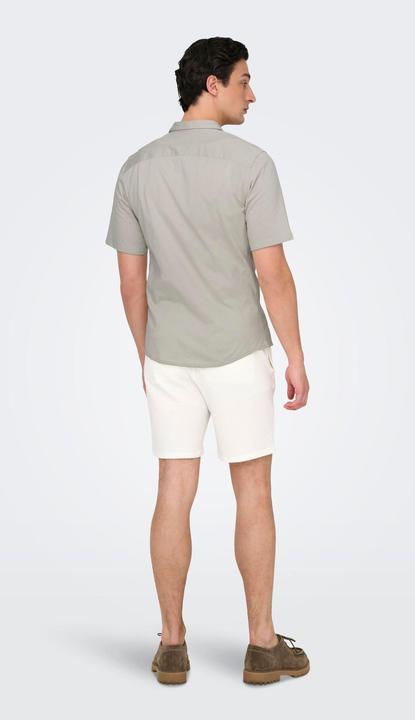Produktbild Only & Sons Onsrobin Button Under Ss Stretch Shirt (S)
