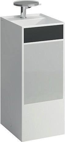 Produktbild Laufen Waschtisch KARTELL 375x435x900mm frst o ÜL 2 HL m Dek Linie (435 mm, 375 mm)
