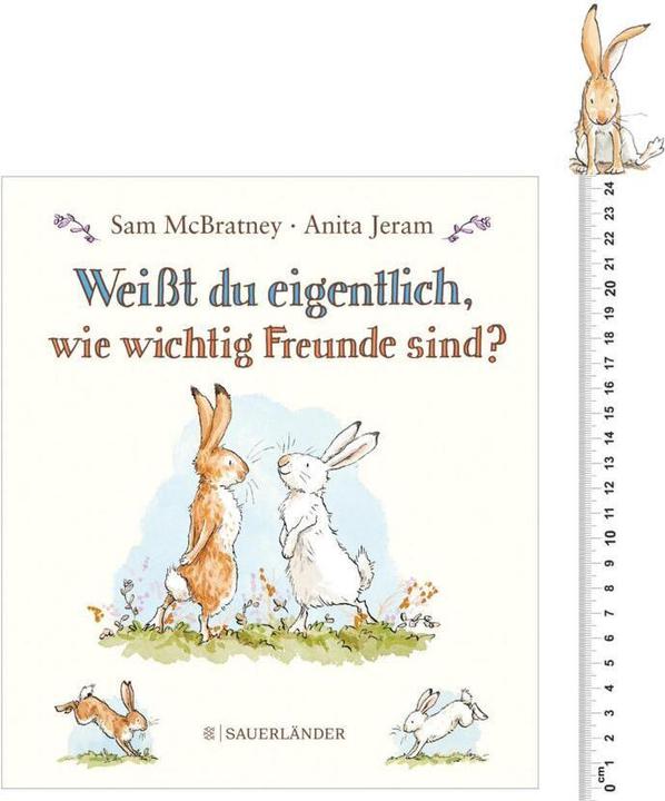 Actual product image Weisst du eigentlich, wie wichtig Freunde sind? (German, Sam McBratney, 2021)