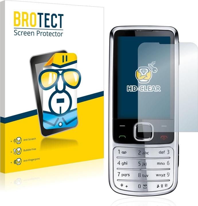 Produktbild BROTECT Schutzfolie Displayschutz Klar (2 Stück, Nokia 6700 Classic)