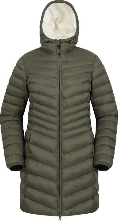 Actual product image Mountain Warehouse Womens/Ladies Florence Faux Fur Lined Padded Jacket (46 D)
