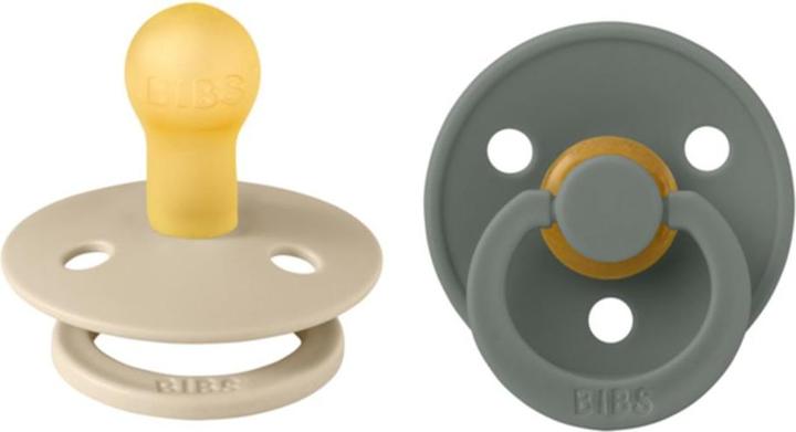 Actual product image Bibs Schnuller Schnuller - Colour 2er Pack - Vanilla / Pine (2 x, from 6 m.)