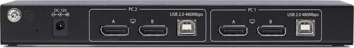 Image du produit StarTech .com P2ADD121D-KVM-SWITCH, 3840 x 2160 pixels, 4K Ultra HD, 36 W, Noir