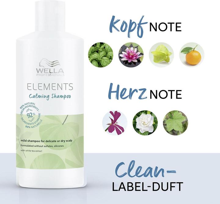 Produktbild Wella Elements (500 ml, Flüssiges Shampoo)