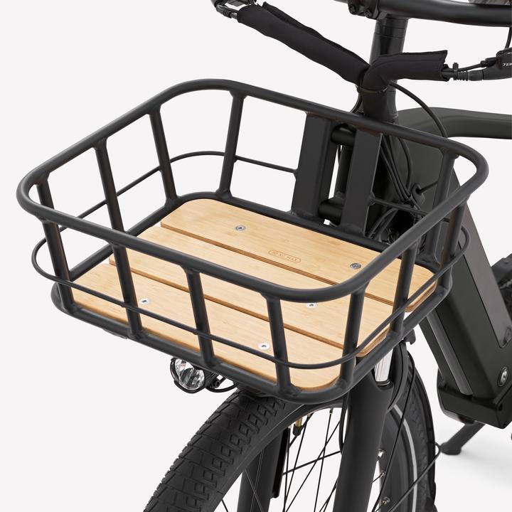 Actual product image Btwin E-cargo bike Cargobike R500E Longtail V2 black
