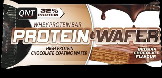 Actual product image QNT Wafer Bar (Belgian chocolate, 12 pcs., 35 g)