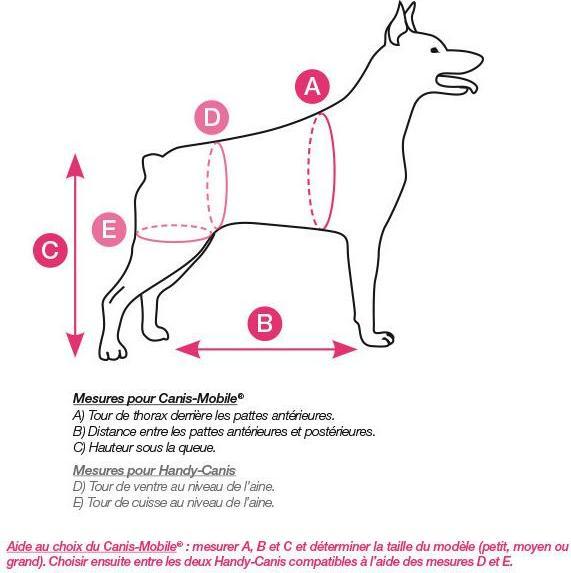 Produktbild Génia Gehhilfe Canis Mobile Handy klein (S, Hund)