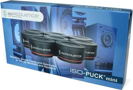 Actual product image Isoacoustics ISO-PUCK MINI studio monitor isolatie (8 stuks)