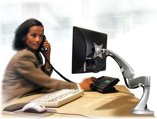 Actual product image Ergotron Neo Flex LCD Arm, up to 20" (Table, 22")