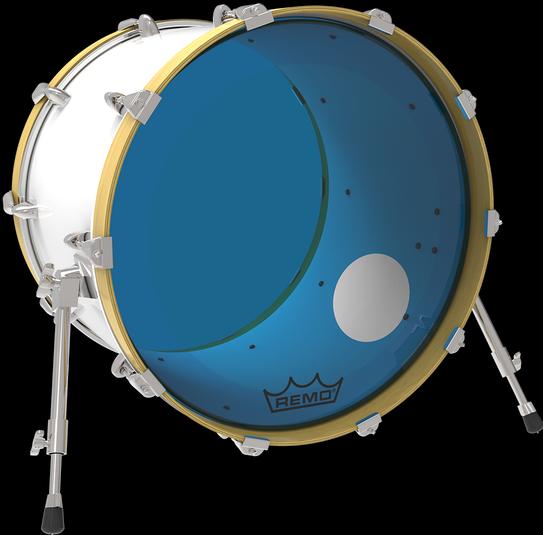 Actual product image Remo Powerstroke P3 Colortone (Bass drum)