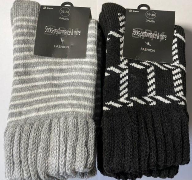 Immagine prodotto TopSpirit Set 2 calzini invernali donna (Confezione da 2, 35 - 38)