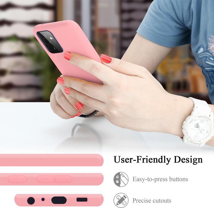 Immagine prodotto Cadorabo Copertura della cassa del silicone liquido TPU (Samsung Galaxy A72 5G, Samsung Galaxy A72)