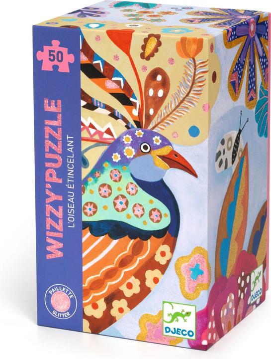 Actual product image Djeco Twisty puzzle bird (50 pieces)