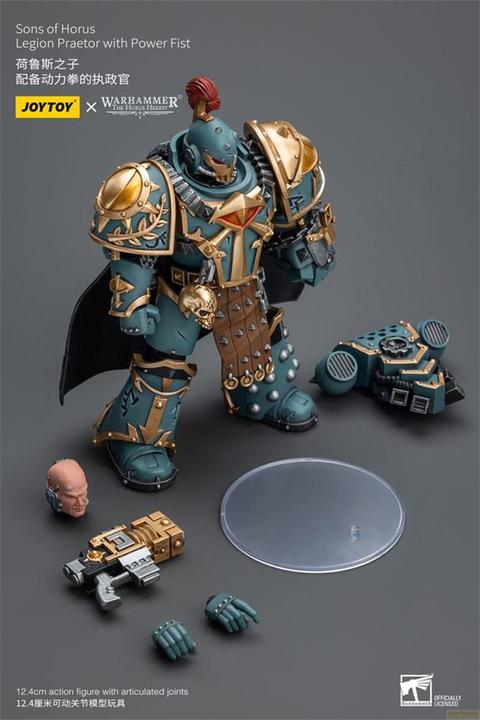 Image du produit Joy Toy Warhammer The Horus Heresy Figurine 1/18 Legion Praetor With Power Fist 12 cm