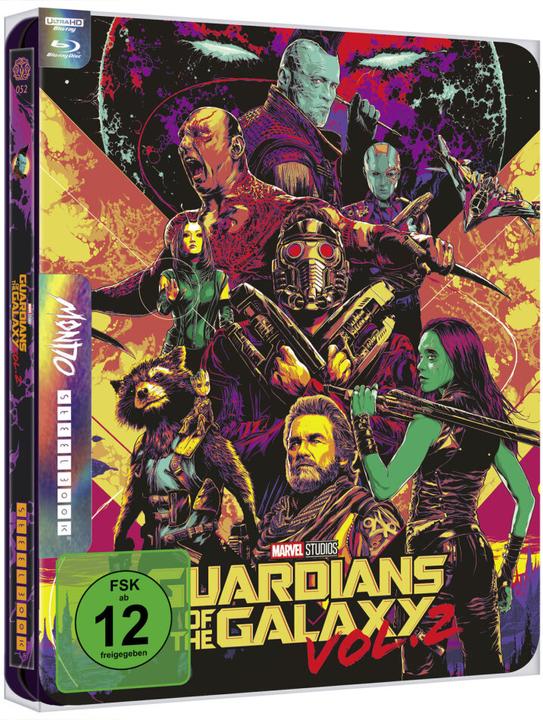 Image du produit Les Gardiens de la Galaxie Vol. 2 - Édition Mondo 4K (Steelbook) (Blu-ray 4k, 2022)