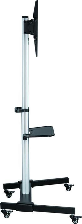 Image du produit Techly EFB Chariot TV pour TV LCD LED 93,98cm 37pouces - 218,44cm 86pouces avec une étagère (86", 50 kg)