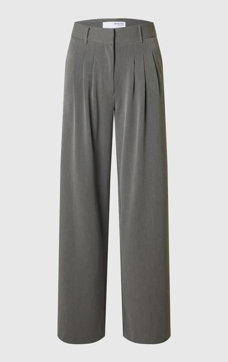 Selected Femme Pantalon à pinces et jambes larges (38)