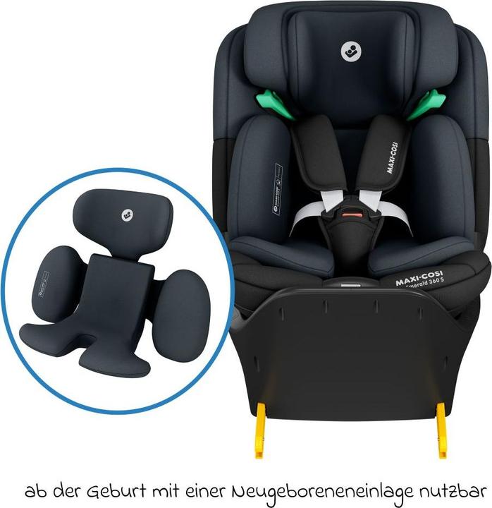 Actual product image Maxi-Cosi Emerald 360 S (Reboarder, ECE R129/i-Size Standard)