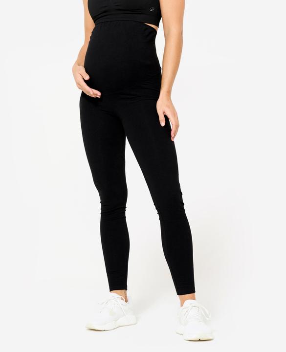 Image du produit Domyos Legging yoga de maternité femme, noir (W33/L31)