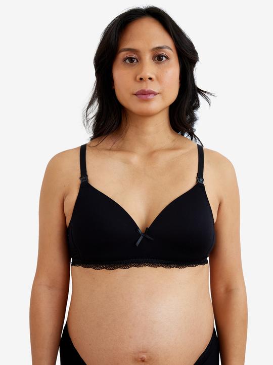 Produktbild Vertbaudet 2er-Pack bügellose Still-BHs aus Bambusvikose (80 B)