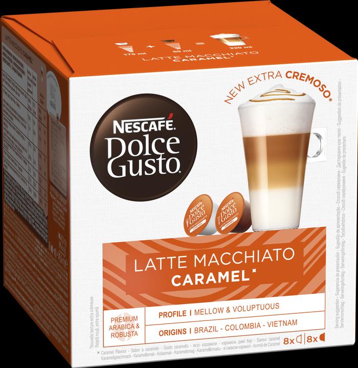 Produktbild Nescafé Dolce Gusto Latte Macchiato Caramel (16 x Port.)