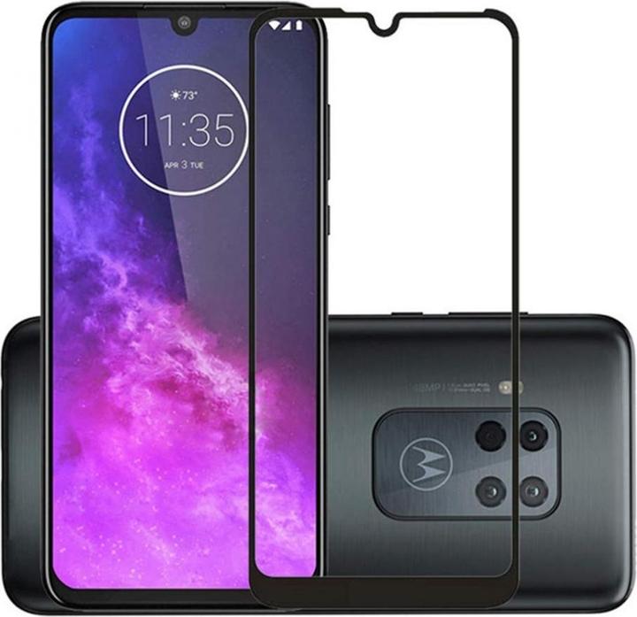 Immagine prodotto Screenguard Motorola One Zoom Pellicola protettiva di vetro a schermo intero 2.5D 9H (1 Pezzo/i, Motorola One Zoom)