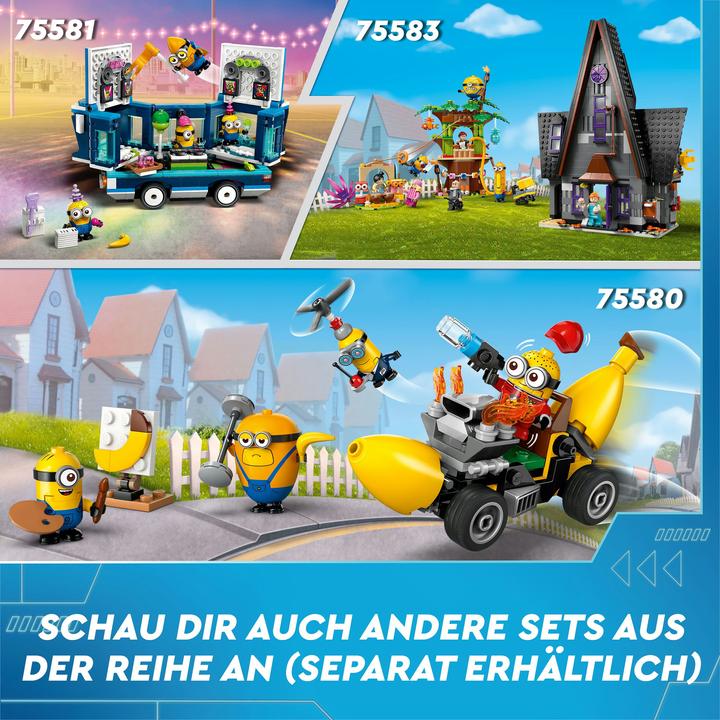 Produktbild LEGO Gru und die Minions aus Steinen (75582, LEGO Minions)