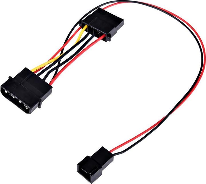 Produktbild Aquatuning Revoltec 3-Pin zu 4-Pin Spannungsadapter