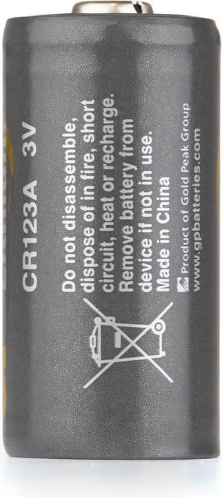 Produktbild GP Batteries Batterie CR123A Lithium 4 Stück (4 Stk., CR123A, 1400 mAh)