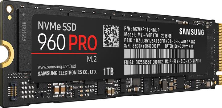Actual product image Samsung 960 Pro (1000 GB, M.2 2280)