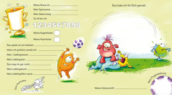 Actual product image Meine Kindergarten-Freunde (German, Sabine Legien, 2019)