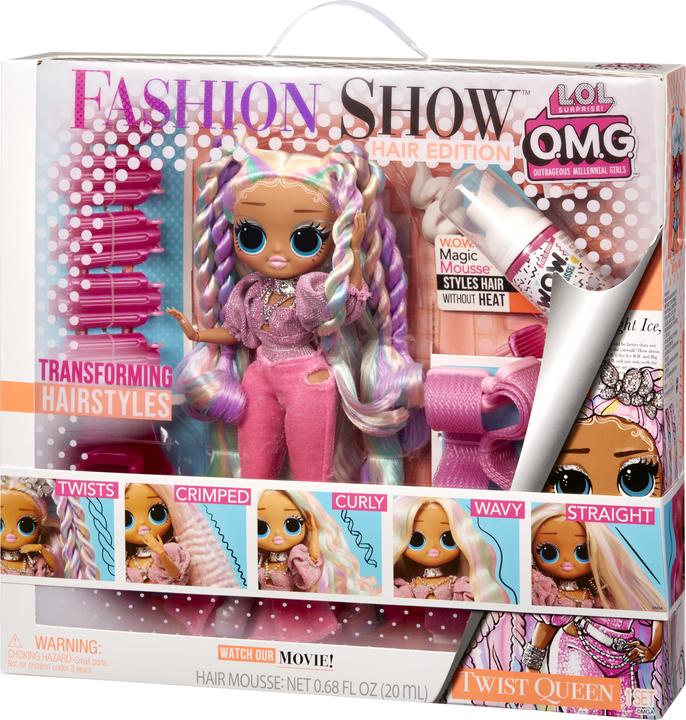 Immagine prodotto L.O.L. Surprise! Edizione OMG Fashion Show Hair - Twist Queen
