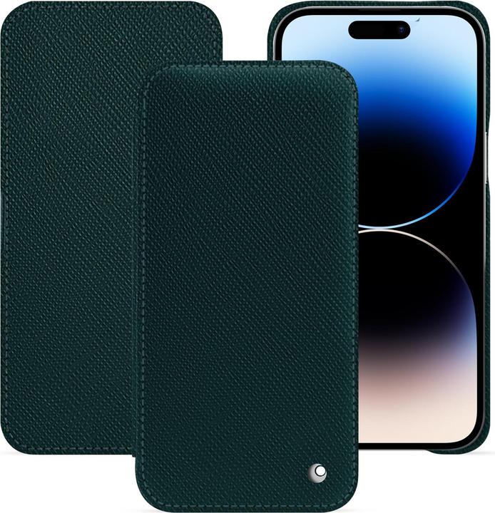 Noreve Horizontal leather flap shell (Apple iPhone 15 Pro Max)