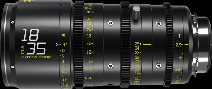 Productafbeelding Dzofilm Catta Ace Zoom 18-35 T2.9 Zwart voor PL/EF Mount VV/FF (PL, C-mount, Volledig formaat)