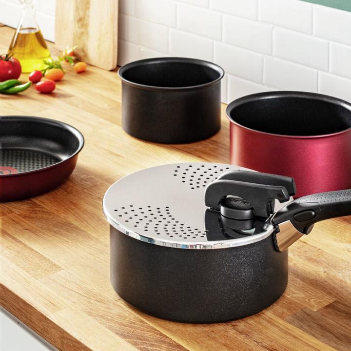 Actual product image Tefal Ingenio drainer lid L9829402 (20 cm, Metal)