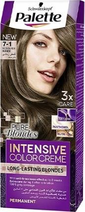 Produktbild Schwarzkopf Palette Intensive Color Cream Haarfarbe 7-1 Aschblond (7-1)