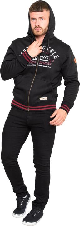 Produktbild DUKE Patrick D555 Kapuzenpullover Durchgehender Reissverschluss (XL)