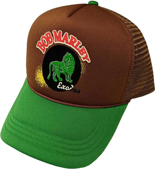Actual product image Bob Marley Unisex Adult Exodus Lion Mesh Back Cap (One size)