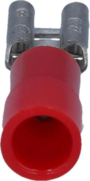 Actual product image Kalitec 10 pieces FHR488 blade receptacle red 4.8x0.8 I 0.5-1.5mm² cable connector I partially insulated I