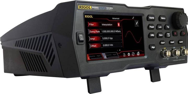 Immagine prodotto Rigol DG992 Generatore di funzioni alimentato a rete 100MHz (max) a 2 canali arbitrario, triangolo