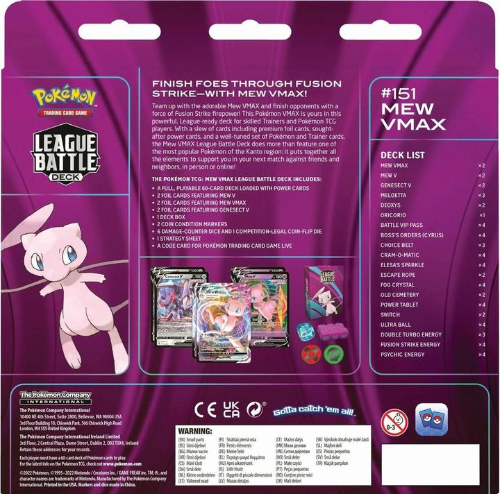 Image du produit Pokémon League Battle Deck (Anglais, Pont)