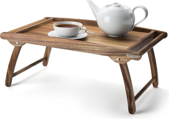 Actual product image Continenta Acacia bed tray